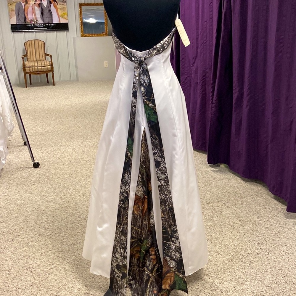 Camo wedding dress mossy oak camo formal